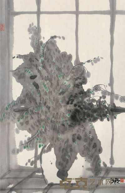 周海歌 瓶花系列 镜心 <em>68×45cm</em>
