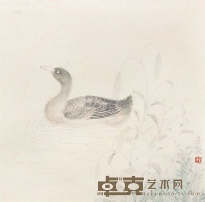 杨立奇 春江水暖 镜心 <em>40×40cm</em>