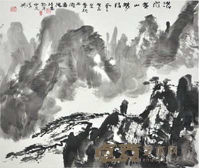 杨列章 漠上纪行 60*98