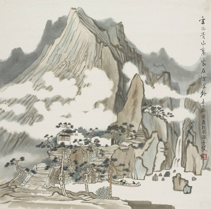 方骏 云出春山