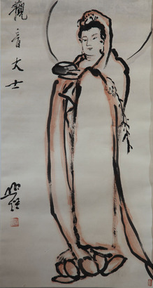 圆霖 观音大士（彩）