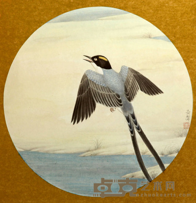 杨立奇 飞燕 33cm×33cm 约1平尺