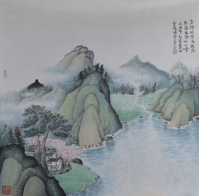 吴红丽 山水