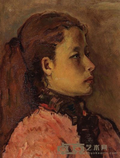 马金梁 女肖像 40×30cm
