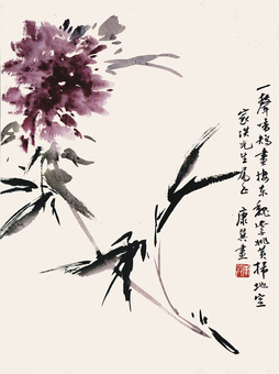 康师尧 芍药花