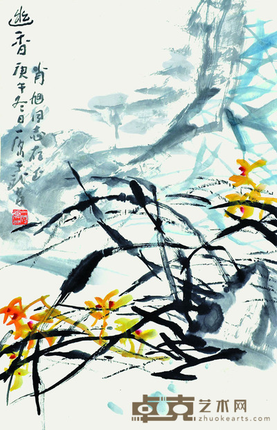 刘一原 幽香 68*44cm 约:2.69平尺
