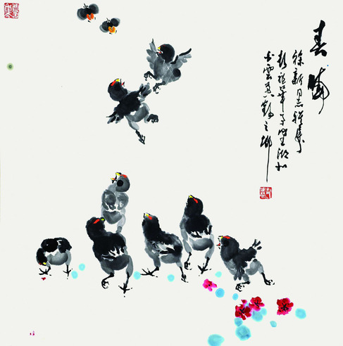 彭祖华  春晴