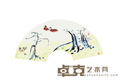 吴良发 花鸟 22*62cm 约:1.23平尺