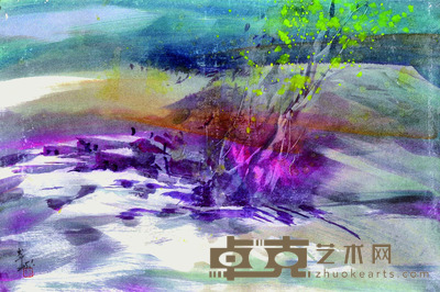陈少平 风景 52*78cm 约:3.65平尺