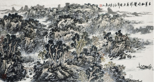 王新胜 山水