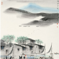 杨明义 湖西春晓