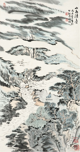沈明权 山水