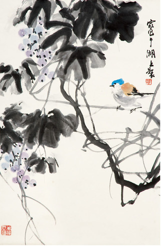 徐家昌 花鸟