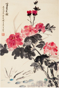 吴青霞 花鸟