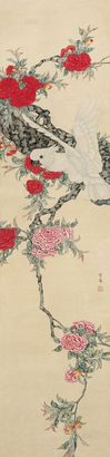 陈之佛 花鸟 立轴