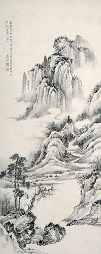 吴湖帆 山水 立轴