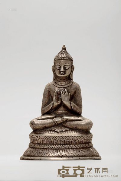 18世纪 释迦牟尼 高14.6cm