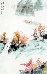 杨鸿坤 山水