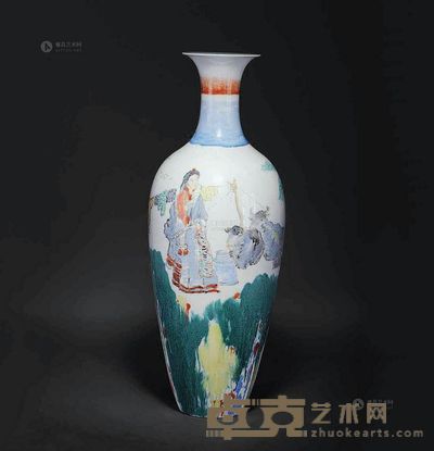 华拓 河源之春2008花瓶 高60.2cm