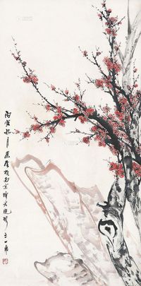 杨建候 梅花 立轴