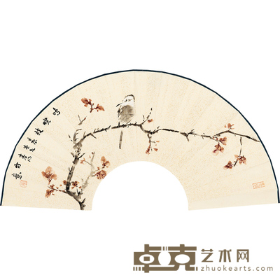 霍春阳 鸣晓枝 20×62 cm