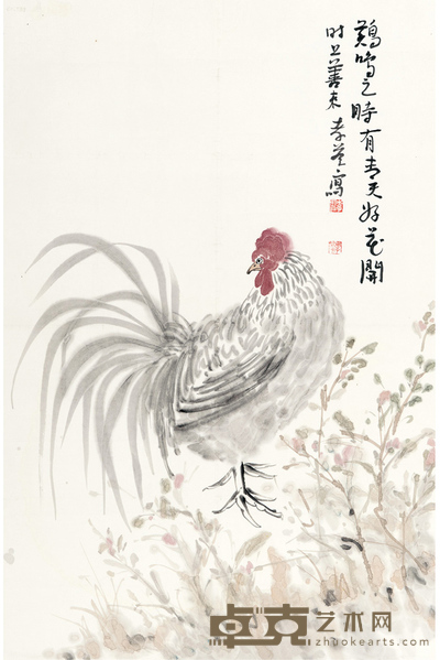 李孝萱 大吉图 70×46.5 cm