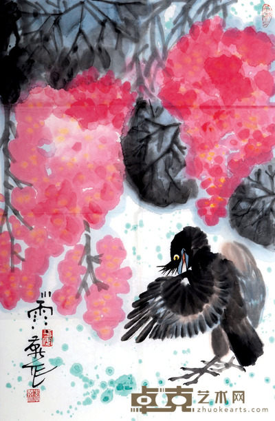 李燕 小雨 69×47 cm