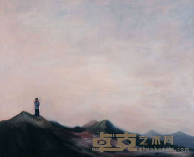 方军 远望图 油画 90×110cm