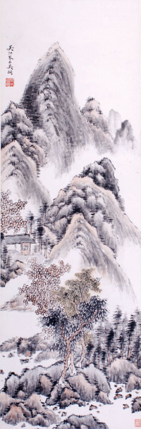 吴琴木 山水图
