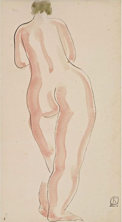 常玉 裸女