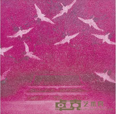 桑火尧 2012年作 回望古江山系列11号 1075×1082cm