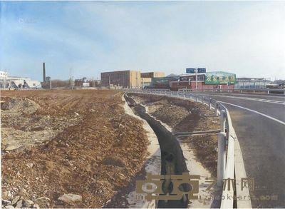 李大方 2004年作 无题2004 130×290cm