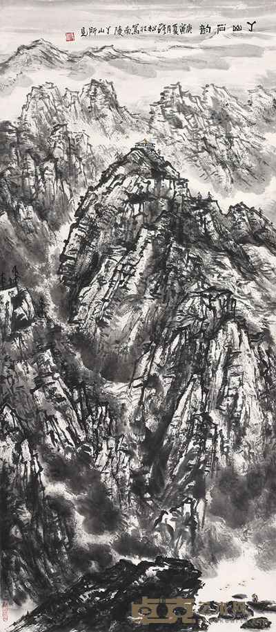 张松 山水 137*60cm