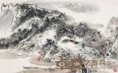 张大德 山水 83*52cm