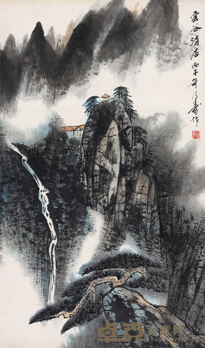 童乃寿 山水 40*67cm