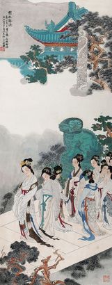 徐燕孙 1941年作 明妃辞汉 立轴