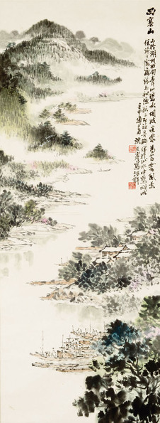 沈光溥 山水