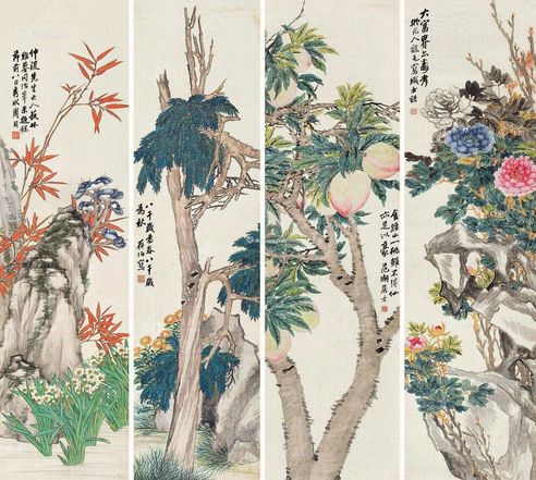 周闲 花果