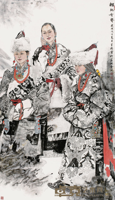 李宏钧 极地有声 173×101cm