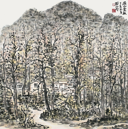 岳黔山 燕山金秋