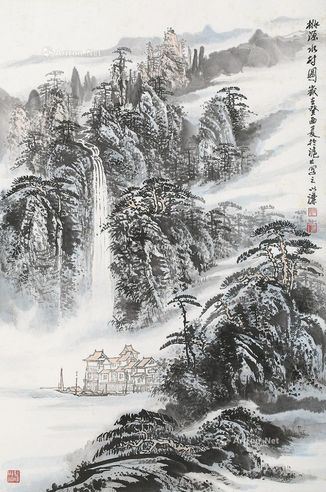 章以谦 山水