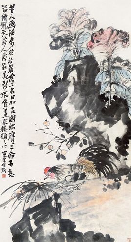 李鱓 加官图