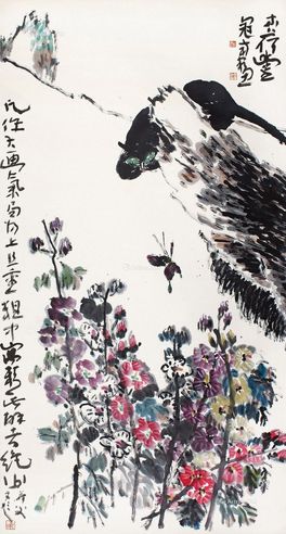 吴冠南 花卉
