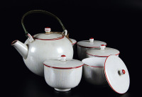 民国时期 日本瓷茶具（一壶五杯） （一套）