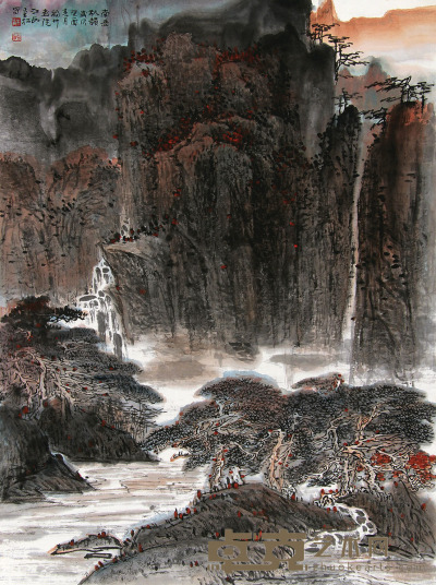 江爱松 南岳秋韵 92×68cm