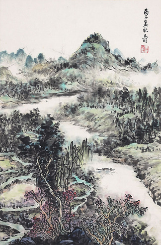 马彬 山水