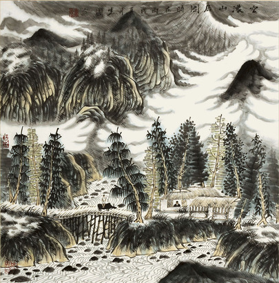 曾先国 山水