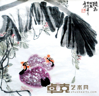听雨 乍启典 67×67约4.0平尺