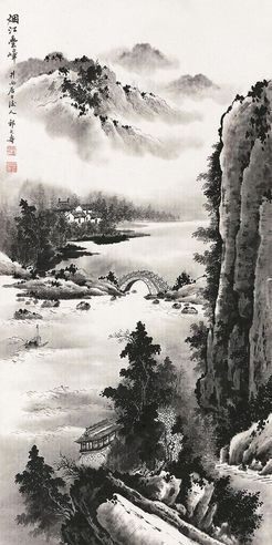 祁大寿 烟江叠嶂