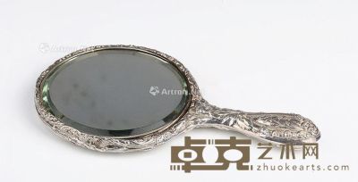 20世纪 纯银手镜 长27cm